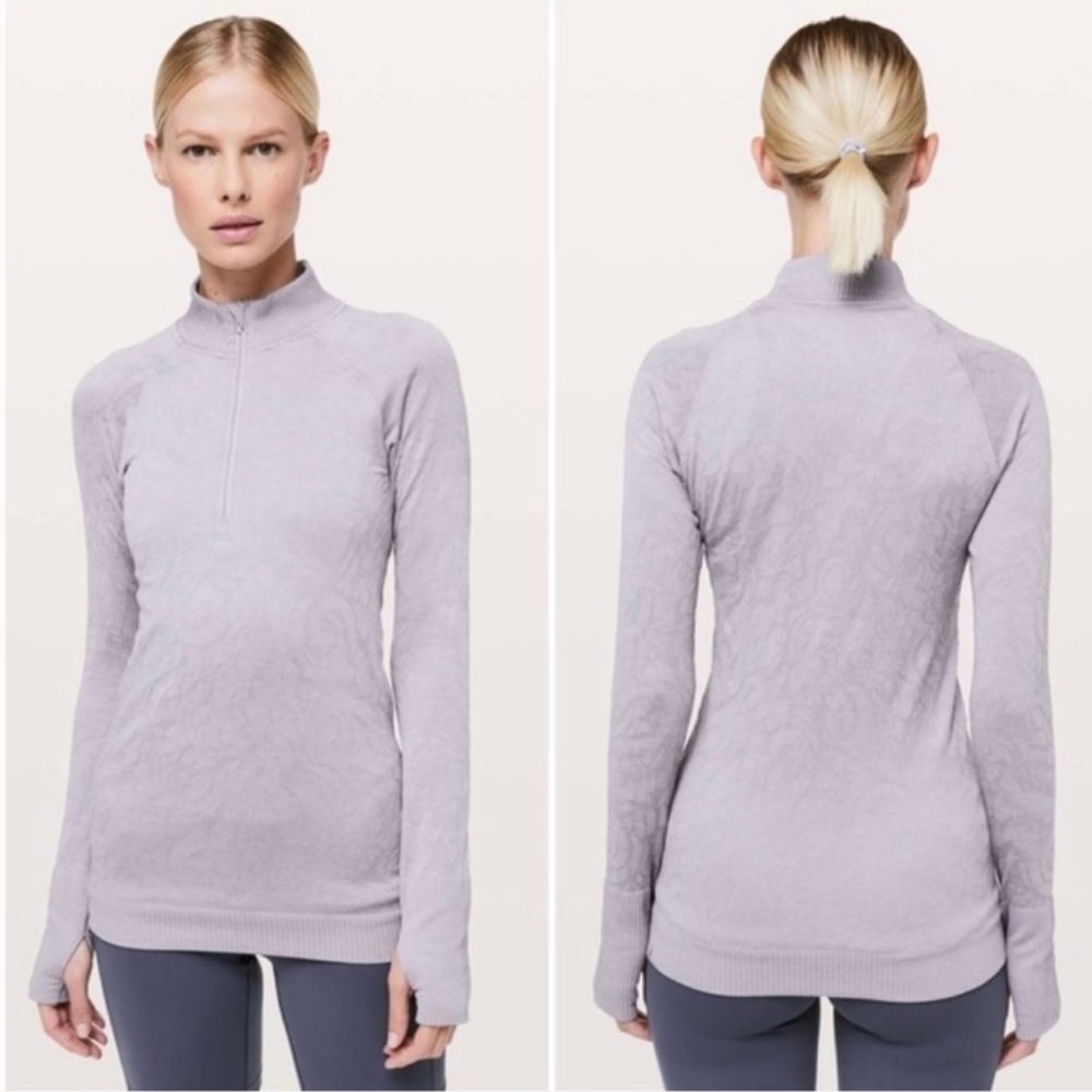 Lululemon Rest Less 1/2 Zip Pullover size 6